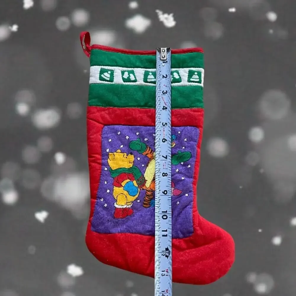 Disney Winnie the Pooh, Tigger, and Piglet Holiday Stocking